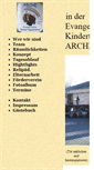 Mobile Screenshot of kita-arche-dorsten.de